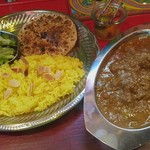 チャイカフェ バガヴァッド - 鶏手羽元のジンジャーカリー