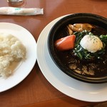 日比谷松本楼 - (料理)煮込みハンバーグ①