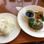 日比谷松本楼 - （料理）ハンバーグステーキ 和風ソース①