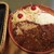 びっくりドンキー - カリーバーグディッシュご飯大盛ハンバーグ300gサラダW