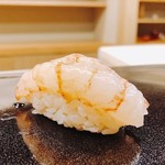 日本橋蛎殻町 すぎた - 2018.5.  縞海老