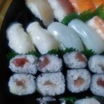 回転寿司すノ家 - 活たこ，紋甲イカ，鉄火巻