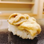 日本橋蛎殻町 すぎた - 2018.5.  赤海胆