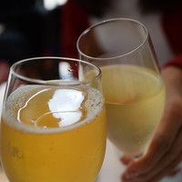 赤坂璃宮 赤坂本店 - 瓶ビールとスパークリングワインで乾杯♪