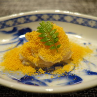 寛幸 - 鯛の昆布〆とからすみ
