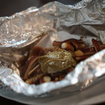 モコルル - サービスのイカのホイル焼き