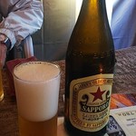 えびす倶楽部 - 瓶ビールは赤星