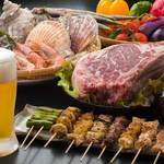 あつ美権堂店 - 2018夏　各種宴会には飲放題付き宴会料理を。骨付きリブステーキ（トマホーク）は要予約！