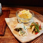 インディ庵 - この日のお通し♪