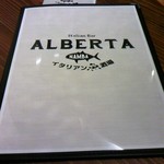 イタリアン魚酒場 アルバータ 難波店 - メニュー