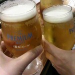 イタリアン魚酒場 アルバータ - かんぱ～い