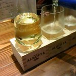 イタリアン魚酒場 アルバータ - 白ワインももっきりで
