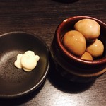 居酒家 土間土間 - まるでどんぐりな味玉