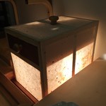 鮨 心白 - 秘密の仕掛けがある行灯　何が秘密かは秘密です