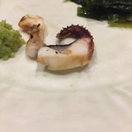 鮨 心白 - 墨烏賊の炙り　こんなの食べてたらお酒がいくらあっても足りないのでこれくらいしか出てきません（笑）