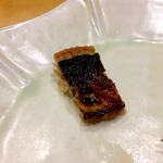 鮨 心白 - 天然鰻の焼き物　寿司屋で鰻が出てくるのは初めての経験です