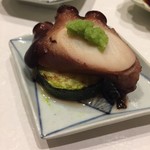鮨 心白 - タコとズッキーニはイタリアでは合わせますが和食とは　驚きです