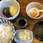 Waryou Maki - 玉とろ定食（税込880円）