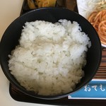 かざぐるま - 日替わり定食 ごはん