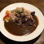 ワインレストラン ドミナス - ハンガリー産鴨モモ肉のコンフィカレー