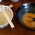 クリーミーTonkotsuラーメン 麺家神明 - 完食