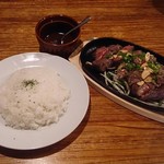 Bistorosakabahachirokumaruichi - 肩ロースステーキ1,300円