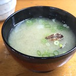 大松寿司 - 浅利のお味噌汁