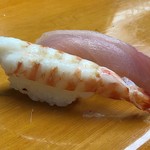 大松寿司 - ◆海老と何でしょ。