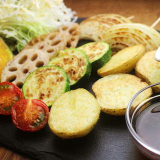 「焼野菜サラダ」が当店のNo.1メニュー◎
