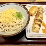 麦まる - ぶっかけ290円天ぷら110円×２