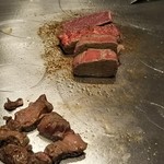 ステーキハウス 千萬 - 焼き加減聞いてくれます