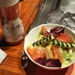 ステーキハウス 千萬 - サラダも美味しい