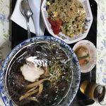 Meshiyaakira - 醤油ラーメン+チャーハンセット