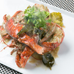 Stir-fried live lobster Medicinal Food ginger