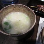 丈ちゃん - 鳥スープ。滋養溢れる味。