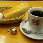 Komeda Kohi Ten - たっぷりブレンドコーヒー・モーニングA定番ゆで玉子