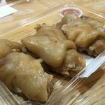 玉家のキムチ工房 - 玉家の味付け豚足(500円)