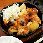 Karayama - 黒酢あんかけ定食‼