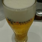 Doutomborikamukura - 生ビール 450円