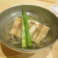 はらまさ - 冬瓜とうなぎとじゅんさいのお椀