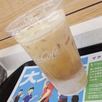 マクドナルド - アイスカフェラテ(200円)です。