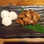 餃子番長炎のもつ家 案山子 - 牛とろホルモン仙台味噌漬け炙り焼き