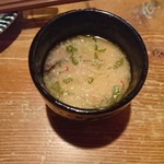 案山子 - お通し（茶碗蒸し）
