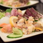 川合鮮魚店 - 日替り お任せ刺盛り（1人前）@1,880円
