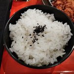 ふじやからあげ - ご飯