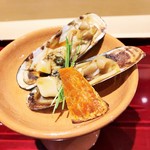 銀座 しのはら - あげまき貝