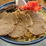 博多ラーメン しばらく - ・ラーメン トッピングオン