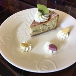 てぃーだMcafe - キウイチーズケーキ