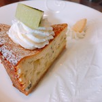 てぃーだMcafe - キウイチーズケーキ