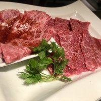 原宿焼肉 KINTAN - 赤身盛り合わせ